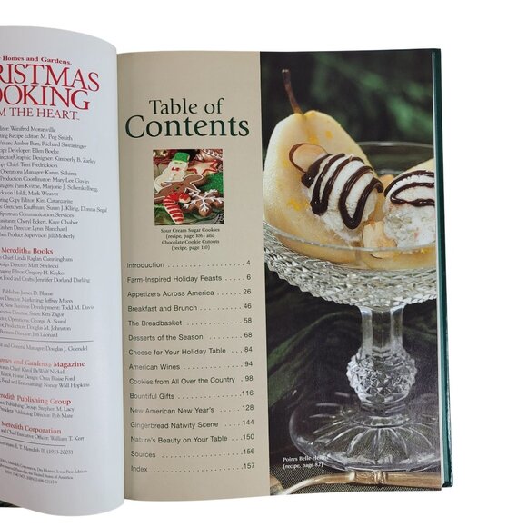 Better Homes Christmas Cooking from the Heart 2004 Best of Christmas Lot of 2 - Picture 9 of 10